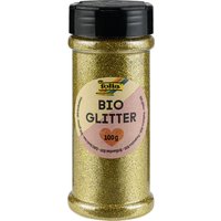 folia BIO Glitter, 100 g, gold – Bild 2
