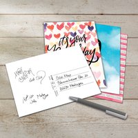 sigel Geburtstags-Postkarten-Set, Colourful Birthday Fun – Bild 2