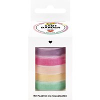 folia Samtbänder-Set PASTELL, farbig sortiert