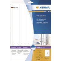 HERMA Ordnerrücken-Etiketten SPECIAL, 297,0 x 34,0 mm, weiß – Bild 2