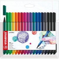 STABILO Fasermaler pointMax, 18er Kartonetui