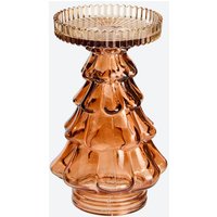 Kerzenhalter in Tannenform, Ø ca. 10,5 cm