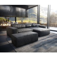 DELIFE Sirpio XL Ecksofa Anthrazit – Bild 2