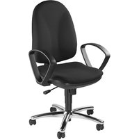 Topstar Bürodrehstuhl, Synchro Steel, schwarz – Bild 2