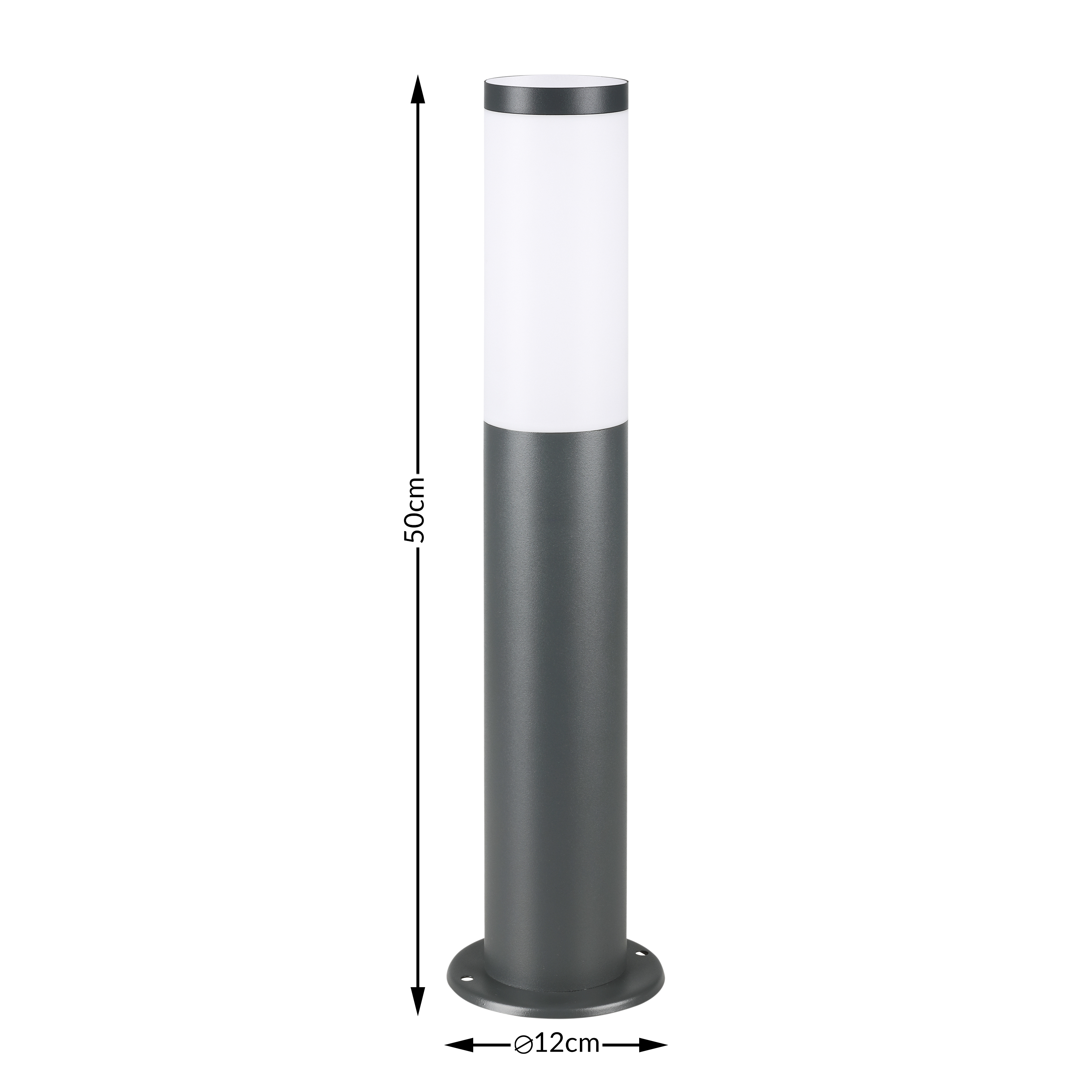 monzana 107432 Wegeleuchte Anthrazit – Bild 3