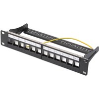 DIGITUS 10, Modular Patch Panel für Keystone Module, 12-Port – Bild 2