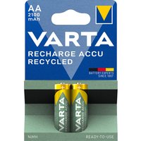 VARTA NiMH Akku, RECHARGE ACCU Recycled, Mignon AA, 2100mAh