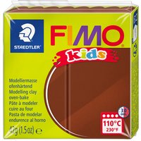 FIMO kids Modelliermasse, ofenhärtend, braun, 42 g – Bild 2