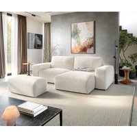 DELIFE Lanzo Ecksofa Beige – Bild 2