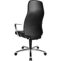 Topstar Chefsessel, Chairman 70, Echtleder, schwarz