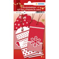 HERMA Weihnachts-Geschenkanhänger, White Christmas