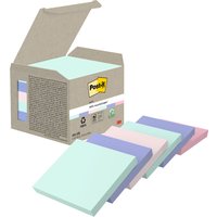 Post-it Haftnotizen Recycling notes, 51 x 38 mm, mehrfarbig – Bild 2