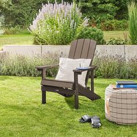 Gartenstuhl FAREA Schwarz- Braun