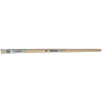 Pelikan Borstenpinsel 613 F, Gr. 12, unlackierter Holzstiel