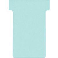 nobo T-Karten, Größe 2 / 60 mm, 170 g/qm, blau – Bild 2