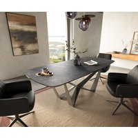 DELIFE Edge Esstisch Keramik Anthrazit