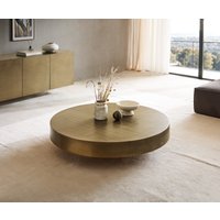 DELIFE Ryo Couchtisch Metallic Gold