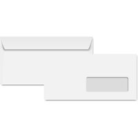 Clairefontaine Briefumschläge DL, 110 x 220 mm, Recycling – Bild 2