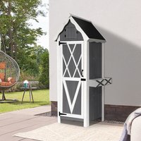 Gartenschrank aus Holz YANA - XL – Bild 2