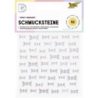 folia Schmucksteine BOWS IRIDESCENT, selbstklebend – Bild 2