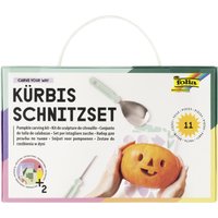 folia Kürbisschnitz-Set CARVE YOUR WAY, 11-teilig