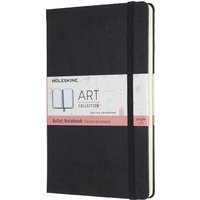 MOLESKINE Skizzenbuch Bullet Notebook, L/A5, 120g/qm, schwarz