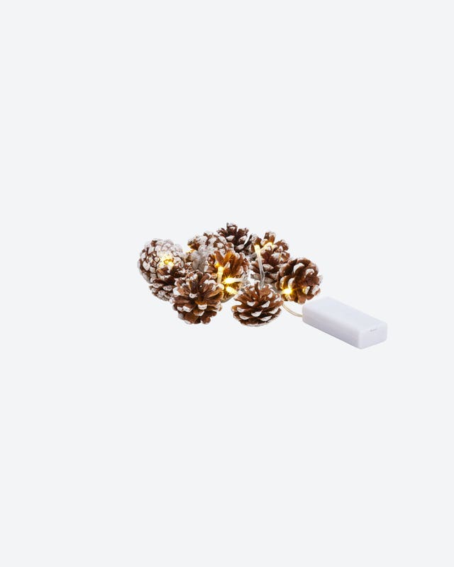 LED-Lichterkette Tannenzapfen mit Timerfunktion, ca. 140 cm – Bild 4