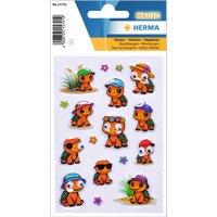 HERMA Sticker MAGIC Schildkröten, Wackelaugen