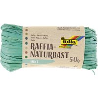 folia Raffia-Naturbast, 50 g, mint – Bild 2