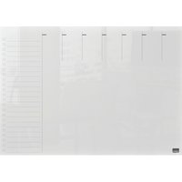nobo Acryl-Wochenplaner, DIN A4, randlos, glasklar