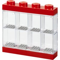 LEGO Minifiguren-Schaukasten DISPLAY CASE 8, rot