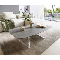 DELIFE Edge Couchtisch Keramik Grau