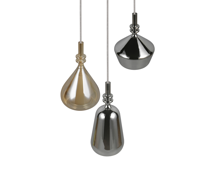 Trio Aldea Pendelleuchte 3-flammig – Bild 6
