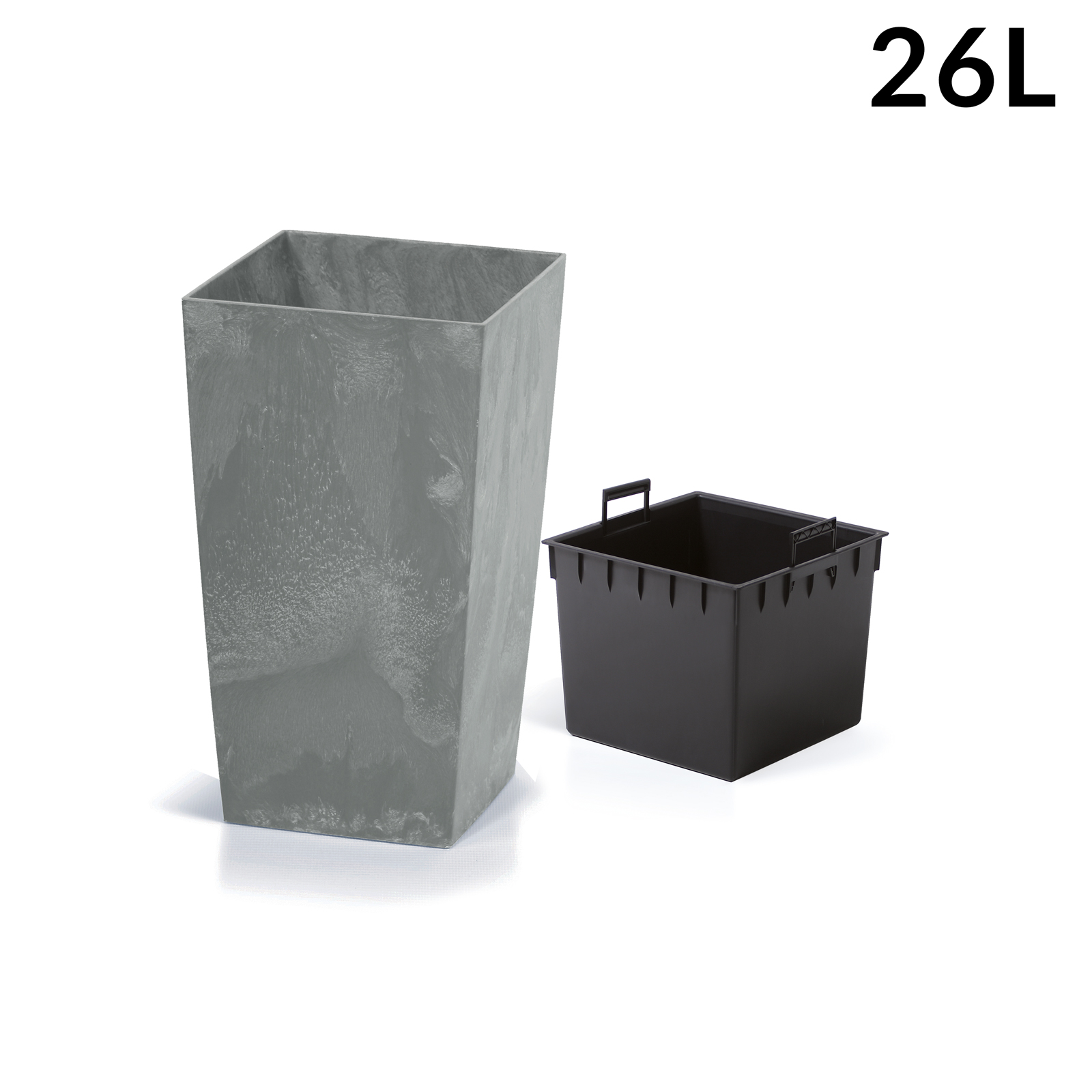 Deuba 108513 Blumentopf Betonoptik – Bild 3