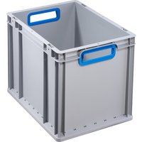 allit Transportbehälter ProfiPlus EuroBox 432, grau/blau – Bild 2