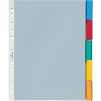 DURABLE Hüllenregister, A4, 5-teilig, 1 - 5, transparent – Bild 2