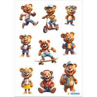 HERMA Sticker DECOR Coole Teddys, Papier – Bild 2