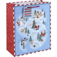 Clairefontaine Weihnachts-Geschenktüte, Nordpol, mittel