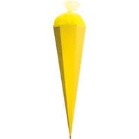 ROTH Bastelschultüte mit Verschluss, 850 mm, gelb – Bild 2