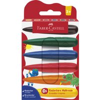 FABER-CASTELL Wachsmalfinger, 6er Kartonetui