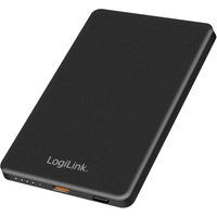 LogiLink Magnetische Powerbank, 5.000 mAh, USB-C, schwarz – Bild 2