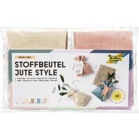 folia Stoffbeutel Jute Style, BOHO CHIC