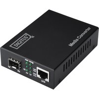 DIGITUS Gigabit Medienkonverter, RJ45/SFP, Reichweite: 80 km