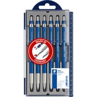 STAEDTLER Fallminenstift Mars technico 780 C, blau, 6er Etui
