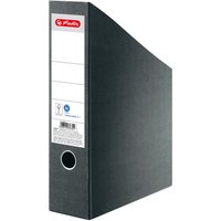 herlitz Stehsammler, DIN A4, RC-Hartpappe, dunkelgrau – Bild 2
