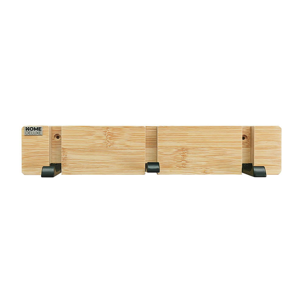 Home Deluxe 4058166273536 Garderobenleiste Bambus – Bild 6