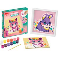 Maped Creativ Malset, Malen nach Zahlen, KATZE/HASE
