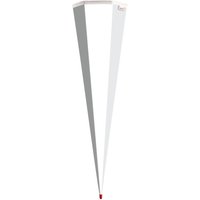 ROTH Schultüten-Rohling ohne Verschluss, 850 mm, weiß