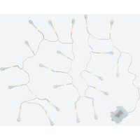 LED Lichterkette Tropfen mit Timerfunktion, ca. 335 cm
