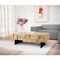 DELIFE Puzzle Couchtisch 120 cm
